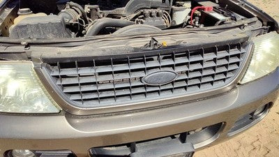 2002-2005 Ford Explorer Complete Header Panel Assembly Grille Headlights Oem