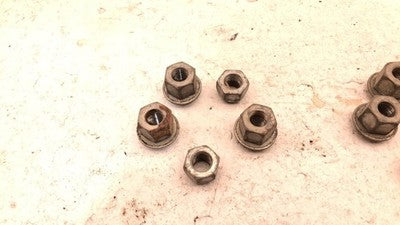 1984 Cadillac Deville 19 Lug Nut Set For Hubcap Retainer Bracket Oem