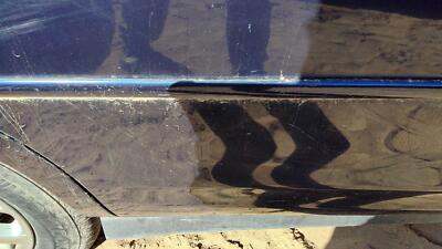 98-02 Oldsmobile Intrigue Passenger Right Rear Moulding From Door Back Blue 28u
