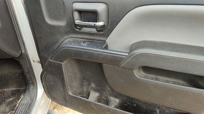 14-19 1500 Passenger Right Front Door Trim Panel With Switches H2r Gray