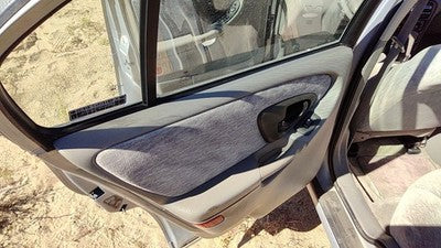 2000 Chevy Malibu Driver Left Rear Door Trim Panel With Switches Back 92d Gray