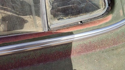 53 Chevy Bel Air 150 Sedan Passenger Right Front Moulding From Door Trim Chrome