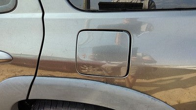 2001-2006 Mazda Tribute Fuel Tank Door With Hinge Gas Lid Oem Filler Gray Cx