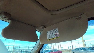 2007-2008 Lincoln Navigator Passenger Right Sun Visor Oem Tan 7L2z7804104aa