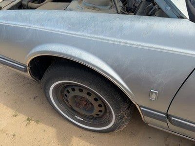 1986-1991 Olds 88 Driver Left Front Fender Oem Blue 25532744