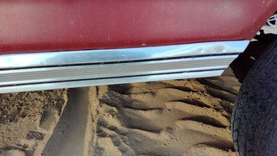 1979 Ford F150 Driver Left Rear Moulding On Front Box Panel Oem
