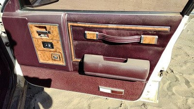 1989 Buick Century Passenger Right Front Inside Door Trim Panel Only Oem Red