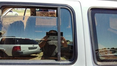 1991-1997 Ford Explorer Driver Left Rear Vent Window Back Door Glass With Frame