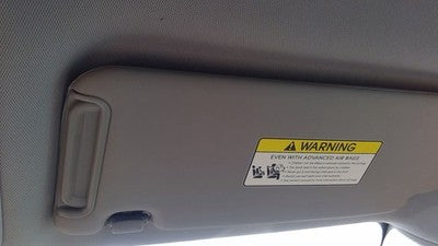 2011-2015 Kia Sorento Passenger Right Sun Visor Oem Black Eb 852201U100h9