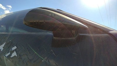 1987-1992 Chevy Camaro Passenger Right Side Power Mirror Door Mounted Oem Black