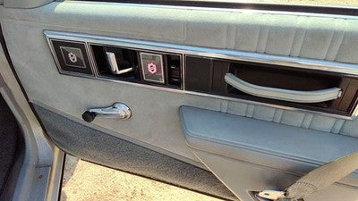 1990 Olds 88 Passenger Right Front Door Trim Panel Gray