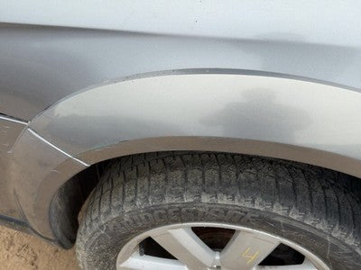 05-09 Legacy Outback Driver Left Front Wheel Flare Moulding Fender Silver Slq