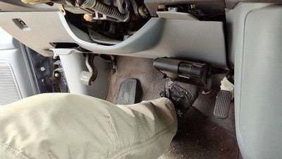 98-03 Toyota Sienna Lower Dash Under Column Knee Bolster Trim Panel Oem Gray 11