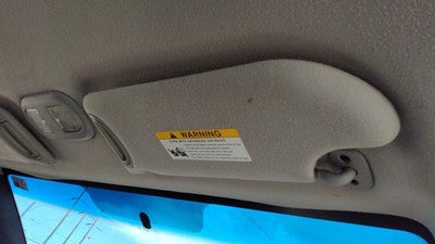 2004-2009 Mitsubishi Galant Passenger Right Sun Visor Oem Gray Mr590948ha