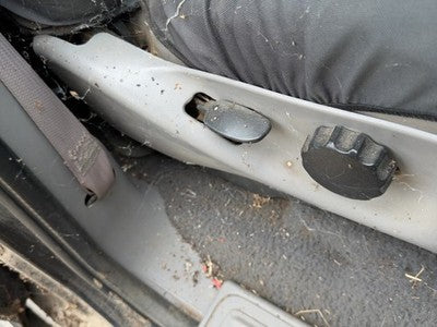 01 Expedition Passenger Right Side Power Seat Switch With Trim Panel Oem Gray 12