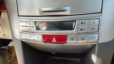 10-14 Legacy Outback Temperature Control Module In Dash Heater Ac Head Unit