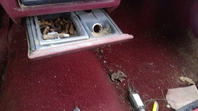 1989-1991 Olds Eighty Eight Ash Tray Assembly Oem Slide Out Dash Red 25535828