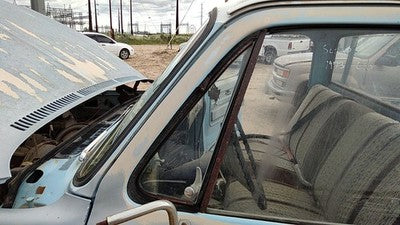 1973-1987 Chevy C10 Driver Left Front Vent Window Small Door Glass With Frame