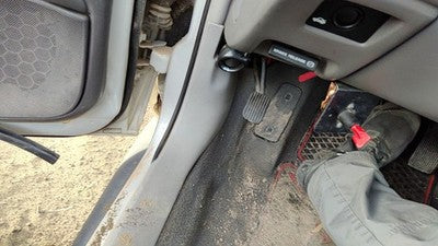 1997 Ford Taurus Driver Left Lower Kick Trim Panel Oem Gray