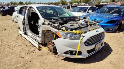 2013-2014 Ford Fusion Driver Left Rear Knuckle Assembly Stub Axle With Hub Oem