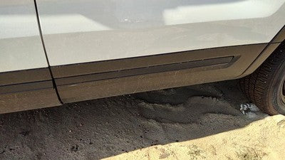 16-19 Police Interceptor Driver Left Rear Moulding From Door Back Trim Strip