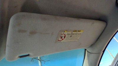 Bmw 540I Passenger Right Sun Visor Oem Black