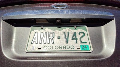 2008 Nissan Altima License Plate Trim Surround Panel Tail Trunk Chrome 4 Door