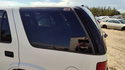1995-05 S10 Blazer Driver Left Rear Quarter Glass Back Side Window Oem 15766469