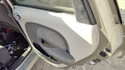 01-02 Pt Cruiser Passenger Right Rear Door Trim Panel With Switches Back Taupe