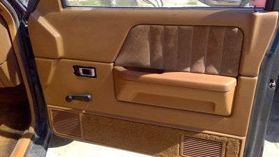 1993 Dodge Dakota Passenger Right Front Inside Door Trim Panel Only Oem Tan