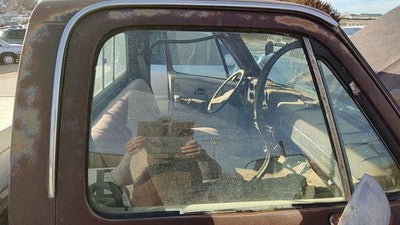 1981-1991 Gmc Sierra C3500 Passenger Right Front Side Window Door Glass Oem