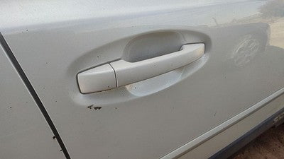 10-14 Legacy Outback Passenger Right Front Outside Door Handle 7J Satin White