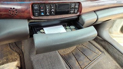 2001-2005 Buick Lesabre Slide Out Dash Coin Tray Assembly Oem Graphite 933