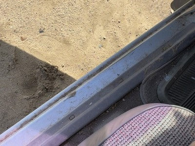 1991 Isuzu Pup Driver Left Lower Sill Step Moulding Trim Panel Oem Gray