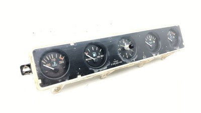 1987-1991 Wrangler Yj Center Gauge Set Oil Fuel Clock Temp Volt Instrument Panel