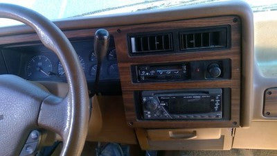 1987-1993 Dodge Dakota Trim Bezel Around Speedometer Oem Dash Surround Panel Oe