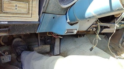 75 Cutlass Supreme Lower Dash Under Column Knee Bolster Trim Panel 2 Door Coupe