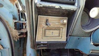 1975 Cutlass Supreme Driver Left Dash Trim Mount Panel Wiper Switch Heater Vent