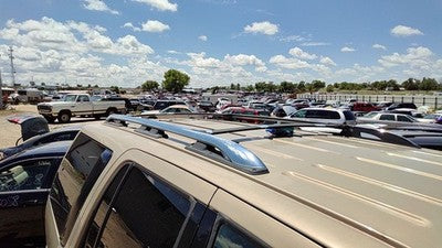 1998 Lincoln Navigator Luggage Rack Cross Bars Only Oem Roof
