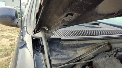 1997-2004 Ford F150 Passenger Right Hood Hinge Assembly Oem Blue F75z16796ab