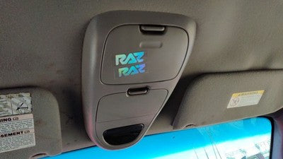 2003 Ford F150 Center Overhead Console Oem Dome Light Map Lamp Cubby Gray