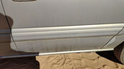 00 Venture Driver Left Rear Moulding From Door Oem Back Trim Strip Silver 17U