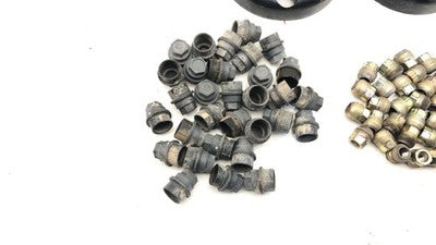 1996-2002 Chevy Express Van 2500 Set Of 4 Center Caps Lug Nuts Oem 46268