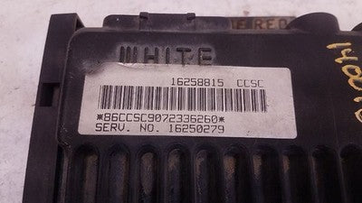 2001-2002 Ford Escort Engine Ecm Electronic Control Module Ecu Computer