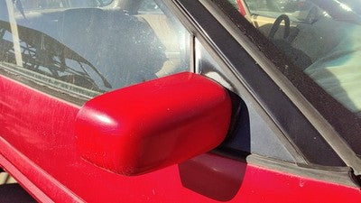 1990-1996 Grand Prix Passenger Right Side Mirror Power Door Mounted Red 2 Door