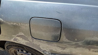 1997-2001 Toyota Camry Fuel Tank Door With Hinge Gas Lid Oem Filler Blue 8L3