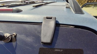 1991-1994 Chevy S10 Blazer Back Glass Hinges Only Pair Set Oem Rear Window Oem