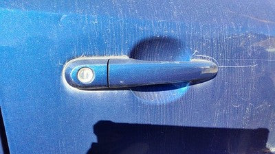 05-09 Hyundai Tucson Passenger Right Front Outside Door Handle Nautical Blue Ol