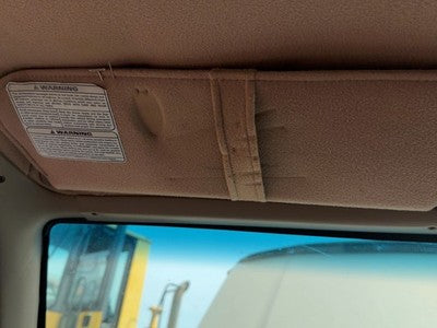 87-97 Ford F250 Driver Left Sun Visor Oem Brown Rk