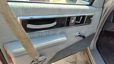 1990 Olds 88 Driver Left Front Door Trim Panel Gray